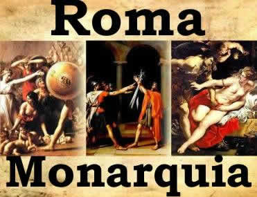 O período monárquico romano é relatado por meio de diversas lendas